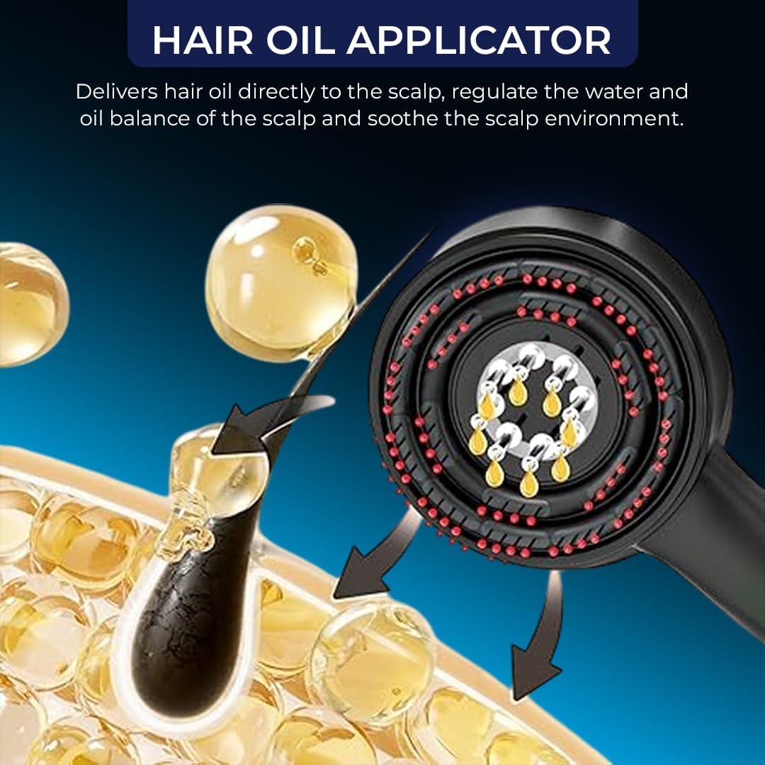 Electric Scalp Massager & Hair Oil Applicator