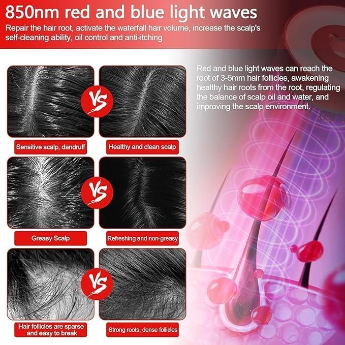 Electric Scalp Massager & Hair Oil Applicator