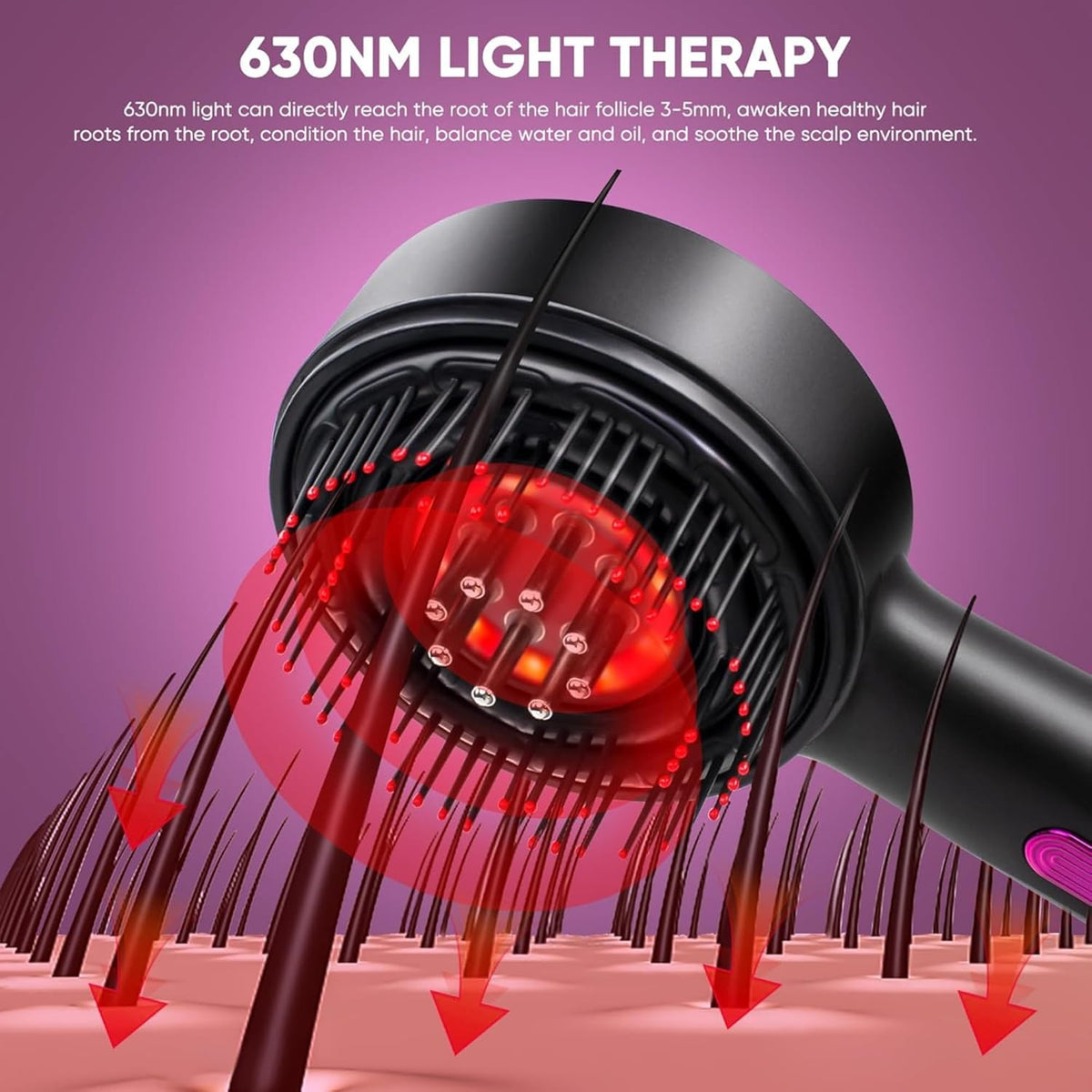 Electric Scalp Massager & Hair Oil Applicator
